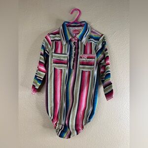 NWT Cowgirl Hardware Serape Romper